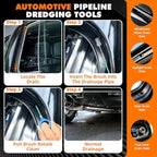 18FT Reach Car Wash Brush with Long Handle, 9-pcs Car Cleaning Kit - Image 5