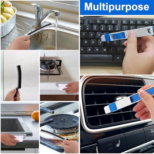 XANGNIER Window Track Cleaning Tools,Window Sill Cleaner Tool Kit,10 Pcs - Image 6