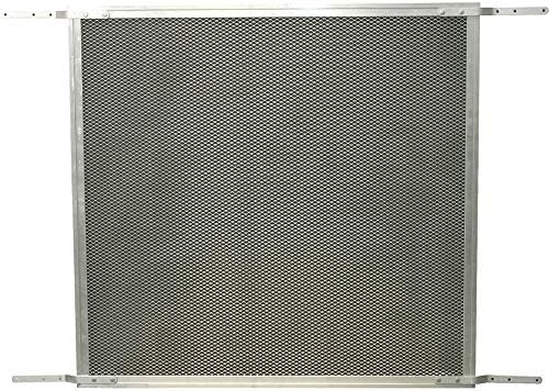 Prime-Line PL 15940-1 Patio Sliding Screen Door Grille, 48 In. x 26 In., Aluminum Construction, Satin (Single Pack) by Prime-Line