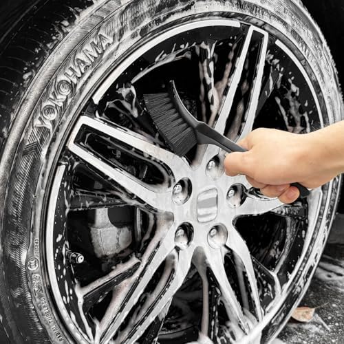 Wheel Brush, Wheel & Rim Cleaner Brush, Tire Brush, Wheel Cleaning Brush - Image 5