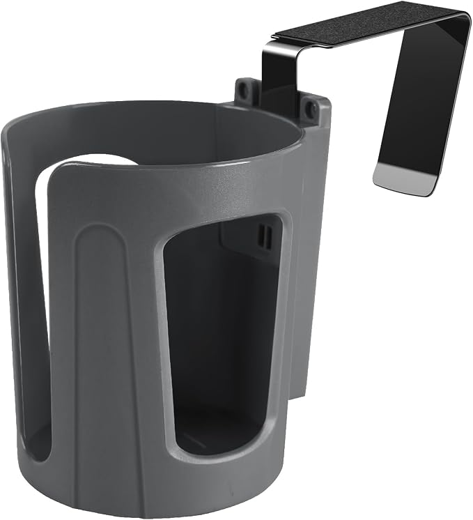 Large Car Door Cup Holder, Side Window Seat Armrest Drink Holder | Shockproof, Scratchproof, Doesn't Scratch Tint, Holds Large 8-40 oz. Bottles, Mugs and Other Big Drinks in 3.15"-3.93" by LITTLEMOLE