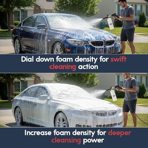 Foam Cannon for Pressure Washer - Adjustable Snow Foam Lance - Image 7