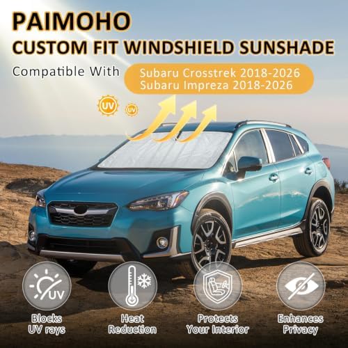 Thickened Sun Shade for Subaru Crosstrek 2018-2026 Impreza - Image 3