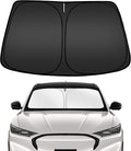 ARISMOTOR Windshield Sun Shade for Ford Mustang Mach-E 2021-2025 2026 | Custom Fit, Foldable, Front Window Sunshade Sun Visor Protector, Block UV Rays, Keep Car Cooler by ARISMOTOR