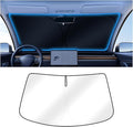 Canvcle Windshield Sun Shade for Honda HR-V 2023-2025 2026 HRV Accessories Upgraded Double-Layer Front Window Sunshade Cover Sun Visor Protector Foldable Block UV Rays Keep Vehicle Cool by Canvcle