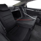 EKR Civic Seat Covers Custom Fit for Honda Civic (Hatchback) 2022-2026 (Rear W/NO Armrest),Waterproof Car Seat Cover Full Set,Neoprene(Black) - Image 5