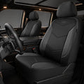 Skechers Memory Foam Seat Covers,Leather Car Seat Covers, Ultimate Comfort & Support Front Seat Covers Airbag Compatible, Automotive Universal Fit Most for SUVs, Vans, Sedans, Cars, Trucks,Black by Unknown