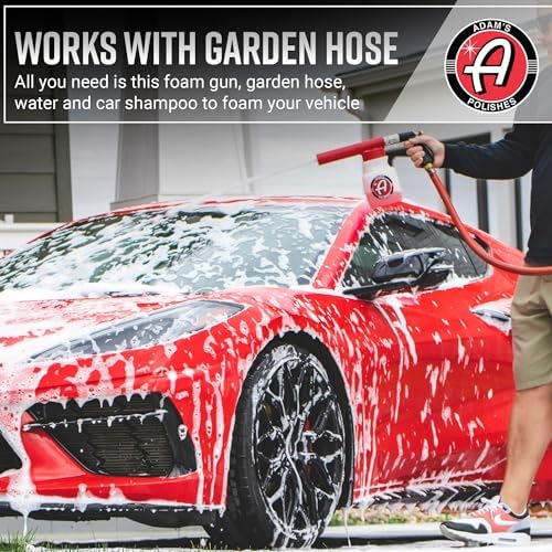 Adam's Polishes Foam Gun Car Wash Sprayer - Connects to Garden Hose for Car Washing, No Pressure Washer Required, Use Snow Foam Blaster with Car Soap, Shampoo or Detergent - Image 5