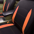 Flying Banner Car Seat Covers Front Seats Rear Bench Polyester car seat Protectors Easy installations Rear Bench Split Classic Man Lady Truck - Image 4