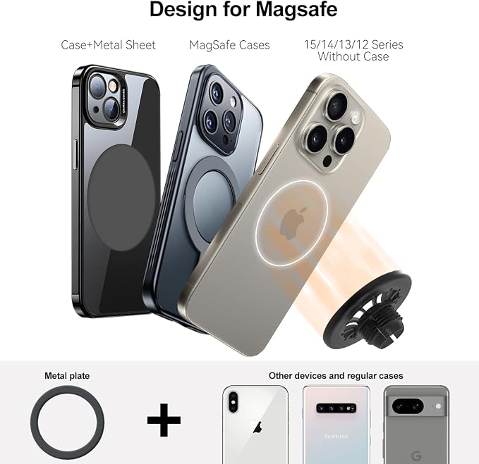 for MagSafe GLE/GLS Phone Mount, Exclusive Fit for 2025-2020 Mercedes-Benz GLE and GLS, for iPhone 17/16/15/14/13/12/Mini Series, Mercedes-Benz GLE&GLS Accessories - Image 2