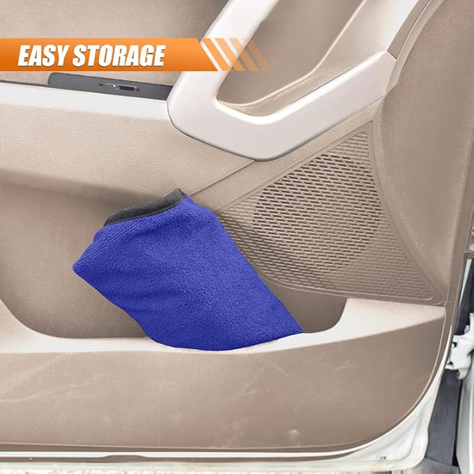 ZIMISI Waterproof Car Seat Cover Towel, Non-Slip Car Seat Protector for Gym Workouts, Running, Swimming, Beach & Hiking, Universal Sweat Towel Cloth for Cars, SUVs, Trucks (Blue) - Image 6