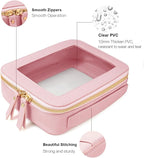 Travel Clear Makeup Bag Set, TSA Approved Cosmetic Bag Case with Zipper Portable Makeup Pouch Toiletry Bag Traveling Cosmetic Organizer Storage Bag Car Organizer Car Essentials - Image 6
