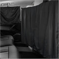 3PCS Car Privacy Curtain, Vehicle Blackout Divider Curtain with 2 Rear Side Window Shades, Car Sunshade Screen Cover Blocks Light for Sleeping Camping Fit Sedan SUV Truck by Unknown