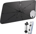 Windshield Sun Shade Umbrella for Hyundai Tucson 2026 2025-2022 | Custom Fit Front Window Sunshade, 4-Layer Heat Insulation UV Blocking Sun Visor, Keeps Car Cooler by LANGBEAN
