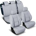 Coverland Premium Custom Fit Truck Car Seat Covers Full Set Seat Waterproof | Airbag Compatible Non-Slip Seat Cover for 2008-2010 Ford F250 F350 Super Duty Crew, Super Cab [Gray - Size Chart X78] by Coverland