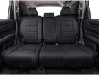 EKR Car Seat Covers for Honda HRV 2019-2022,Leatherette Full Set | Custom Fit for Honda HRV Sport/EX/EXL/Touring 2019-2022 Full Wrap,Waterproof Pet-resistant,Faux Leather(Black) - Image 6