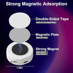 4 Pcs Magnetic Wireless Interior Car Led Lights with Remote Control | 16 Colors USB Rechargeable, Touch Ambient Led Lights for Decor - Image 5