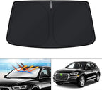 KUST Windshield Sun Shade for Audi Q5 Accessories 2018-2024 2025 2026 Custom Fit Window Shade Sun Visor Protector Foldable Blocks UV Rays Keep Car Cooler by KUST