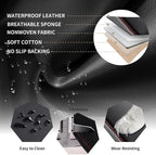 Car Seat Covers Full Set Custom Fit For Toyota Tacoma 2001-2026, Black&Red | Lumbar Support, Premium Faux Leather, Breathable, Anti-Slip, Airbag Compatible, Waterproof, Car Seat Protectors, 2 Row-5Seat - Image 7
