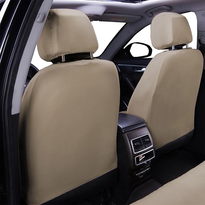 Flying Banner Car Seat Covers Front Seats Rear Bench Polyester car seat Protectors Easy installations Rear Bench Split Classic Man Lady Truck - Image 4