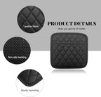 2 PCS Car Side Pocket Organizer, Leather Adhesive Auto Side Seat Back Storage Pocket, Waterproof Phone Document Sunglasses Holder Vehicle Gap Filler Pouch, Car Accessories (Medium) - Image 6