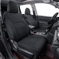 coverdream Forester Car Seat Covers Custom Fit for 2009-2013 Subaru Forester Seat Covers,Rear Seat W/Cup Holder,Full Coverage Polyester Seat Protector(Full Set,Black) by Coverdream