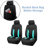 Bittwee Car Seat Covers Full Set, Breathable Automotive Front Seat Headrest Covers, Waterproof Comfortable Vehicle Seat Headrest Protection Accessories, Universal Fit (Mint) - Image 4