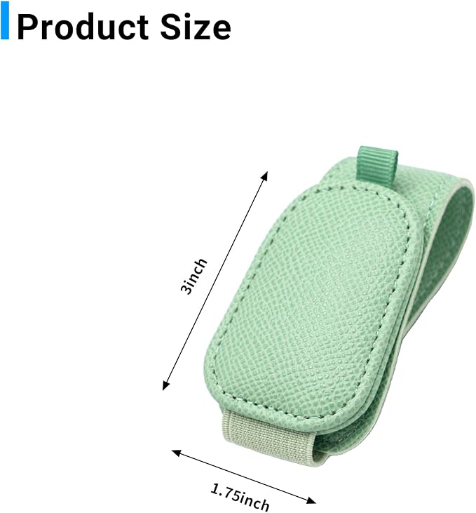 Yuoyar 2 Packs Magnetic Sunglass Holder for Car Visor (Green) | Magnetic Interior Car Accessories - Image 7
