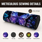 Car Trunk Mat for SUV, 29"x39" Cute Purple Butterfly Cargo Liner Protector | All Weather Universal Cargo Liners for Dogs, Car Accessory for SUVs/Sedan/Wagons, Durable Non-Slip Washable Rear Cargo Mat - Image 3