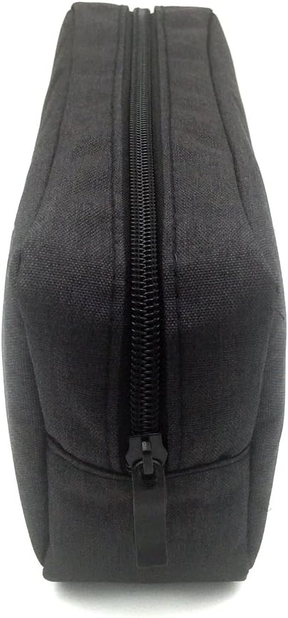 Universal Electronics/Accessories Soft Carrying Case Bag, Durable & Light-weight,Suitable for Out-going, Business, Travel and Cosmetics Kit (Big-Black) - Image 5