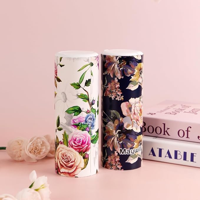 Facial Tissue Cylinder Holder with Cap, Travel Tissue Tubes Box Container, Suitable for Car Cup Holder (4 Pack, 200 Sheets) - Image 2