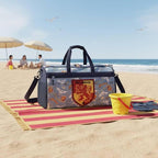 Harry Potter Gryffindor Kids Duffle Bag 16.5" – Travel & Sports Bag with Zipper Pocket, Mesh Sides & Strap - Image 5