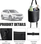Yourkar Car Seat Side Large Cup Holder Expander Adapter Bag, Auto Seat Storage Hanging Bag for Water Bottle Cup and Drink, Multifunctional Auto Interior Organizer with Waterproof Liner - Image 3