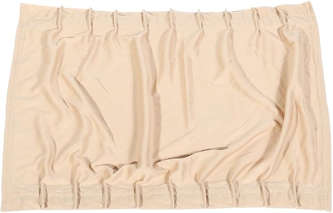 Ejoyous Car Curtains for Windows, Foldable Car Sun Shade, 2 x 50s Car Sun Shade Window Curtain Adjustable Sunshade Drape Visor Valance Curtain, Easy Installation (Beige) by Ejoyous