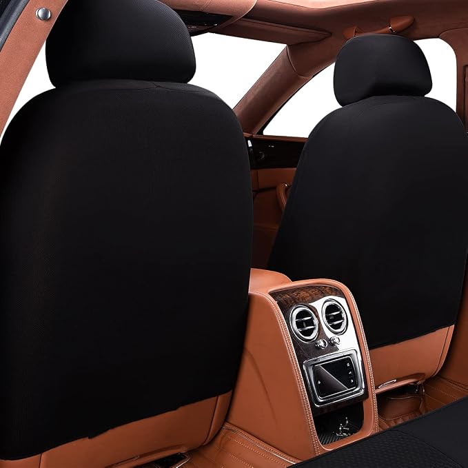 Flying Banner Car Seat Covers Front Seats Rear Bench Polyester car seat Protectors Easy installations Rear Bench Split Classic Man Lady Truck - Image 3