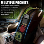 2PCS Car Seat Side Organizer, Car Organizers and Storage, Auto Front Seat Storage Hanging Bag, Auto Accessories Multifunctional Vehicle Mesh Pocket Holder for SUV Truck (Camouflage, 2PCS) - Image 4