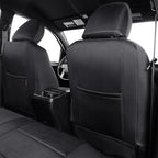 EKR Tacoma Seat Covers Custom Fit for Toyota Tacoma (Only for Hybrid) 2024 2025 2026 Double cab TRD Sport/TRD Off-Road/Limited/Trailhunter -Truck Seat Covers Full Set,Neoprene (Black) - Image 3