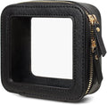 Clear Makeup Bag Small, TSA Approved Portable Toiletry Bag with Zipper Cosmetic Travel Bag Makeup Organizer Case Mini Makeup Pouch for Purse Car Organizer Bag for Women Men by FFpaw