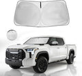 Windshield Sun Shade Fit 2021-2007 Toyota Tundra Limited SR5 Platinum TRD | HOHUIGO Car Front Window Sunshade Truck Accessories Fit Toyota Tundra Pickup Sun Visor UV Protector Heat Shield Cover by HOHUIGO