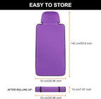 Neoprene Waterproof Car Seat Cover, Purple 2pcs, Non-Slip | Car Seat Protector, Sweat-proof, Universal Fit SUV & Truck, Machine Washable, For Gym, Yoga, Pets, Workout, Beach, Swimming - Image 7