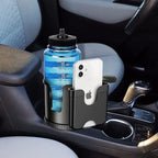 Cup Holder Expander, Adjustable Car Cup Holder for Car with Phone Holder, Automotive Cupholders for for Yeti, Hydro Flasks Bottle with Expandable Base, Cars Cupholder Insert - Image 3