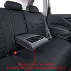 coverdream Forester Seat Covers Custom Fit for 2019-2024 Subaru Forester SUV Seat Cushion,Fully Covered,Airbag Compatible UV-Resistant Polyester Car Seat Protector(Full Set,Black) - Image 8