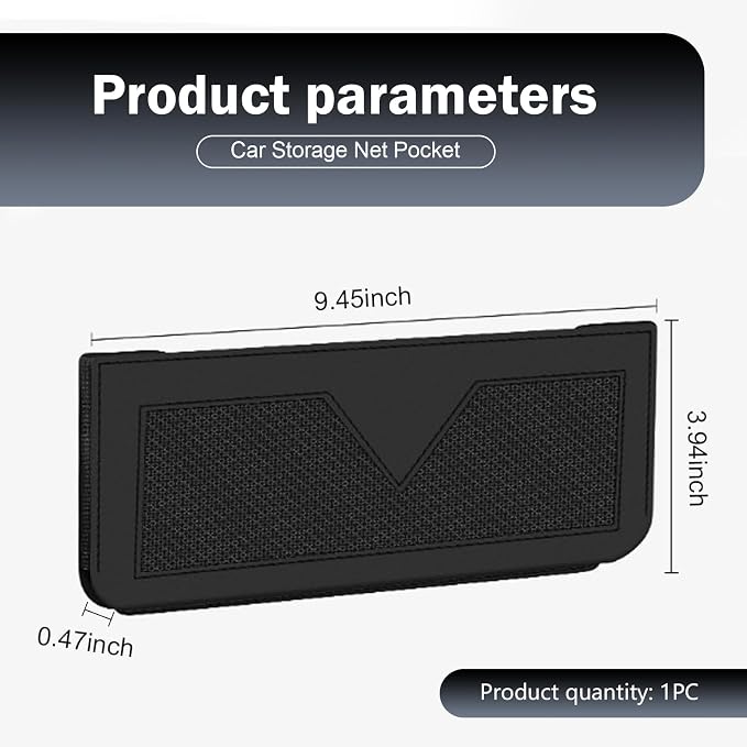 Car Storage Pocket, Leather Car Side Pocket Organizer, Multifunctional Seat Gap Pouch for Mobile Phones Cards Bills, Universal for Most Vehicles (Black) - Image 2