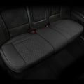 Car Seat Cover for Rear Car Seat Bottom,Luxury PU Leather Seat Cushion | Auto Interior Seat Cover Without Backrest,Full Wrapping Edge Works with Sedan SUV Pickup Minivan by SanQing