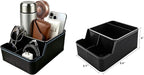 Car Storage Organizer Between Seats,Center Console Armrest Storage Box Back Seat Organizer with Small Compartment Car Interior Storage Box,Cup Holder Tray with Non-slip Mat(Black) | Center Console Armrest Storage Box,Front & Back Seat Floor Organizer,C... - Image 6