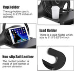 2 In 1 Steering Wheel Desk, Seat Gap Filler Organizer Universal | 14.5*11 Inch Steering Wheel Tray Table & Seat Gap Filler Organizer Car Food Trays With Drinks Holder, Car Desk For Laptop - Image 8