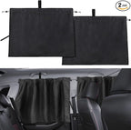 XCBYT Car Window Shade for Side Window, Sun Protection, 2 Pack | Blocks the sun to provide complete privacy. Ideal for car camping, breastfeeding, or taking naps during lunch breaks by XCBYT