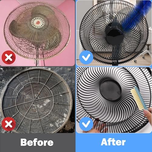 XANGNIER Fan Cleaning Brush Dust Removal Tool Kit,Bendable,10 Pcs - Image 2