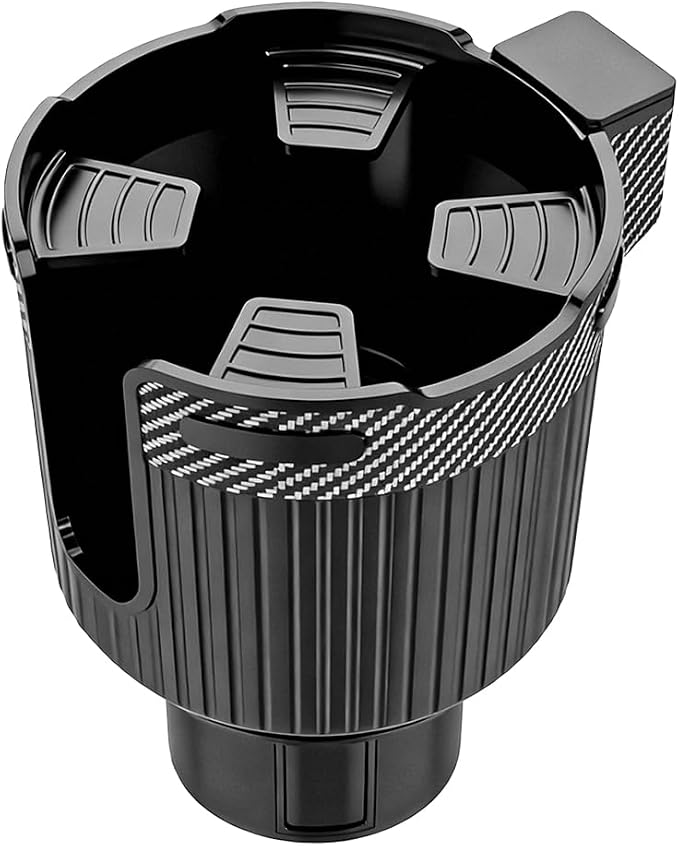 Car Cup Holder Extender, Expandable Vehicle Water Bottle Holder Adapter with Adjustable Base, Automotive Interior Drink Cup Expander, Universal for SUV Caravan Truck - Image 7