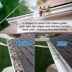 Selkie 120inch Stainless Steel Pressure Washer Extension Wand Power Washer Lance with Spray Nozzle Tips,30°,90°Curved Rod, 1/4’’Quick Connect, Replacement for Anti-Leaked Ring 4000 PSI… - Image 6